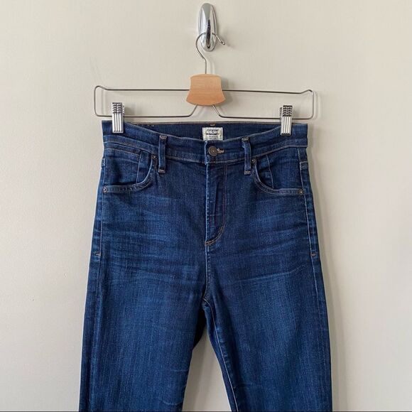 Citizens of Humanity-Carlie High Rise Skinny Dark Wash (Size:25) - Picture 4 of 15